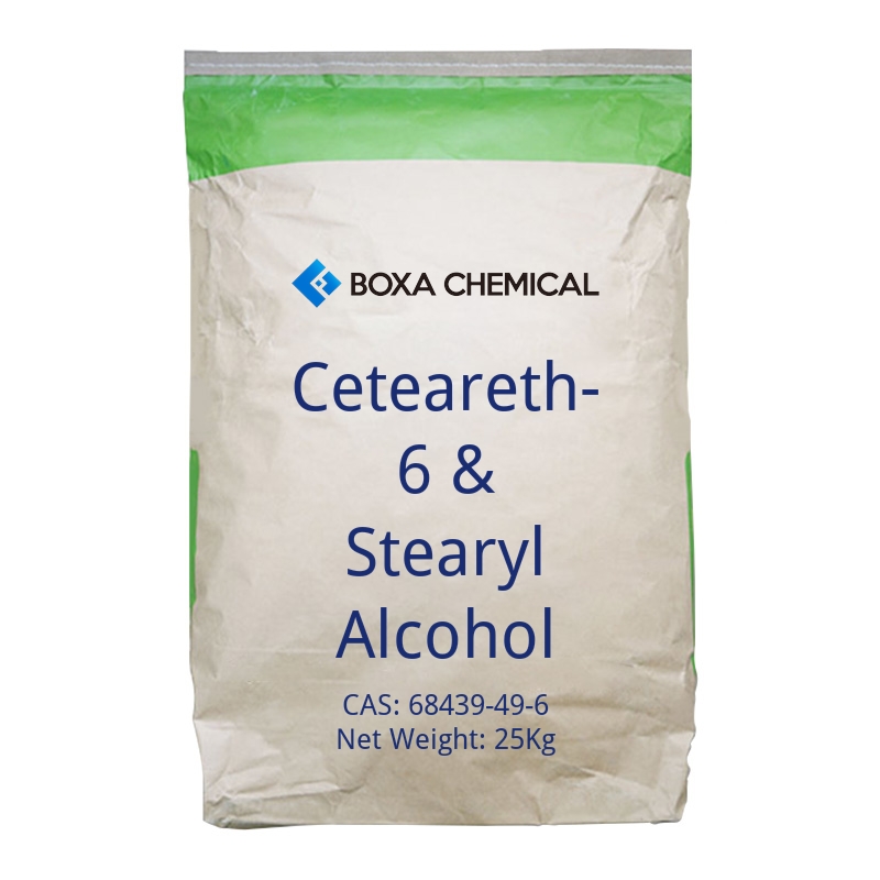 Ceteareth-6 & Stearyl Alcohol-cas-68439-49-6 Ceteareth-6 & Stearyl Alcohol-cas-68439-49-6