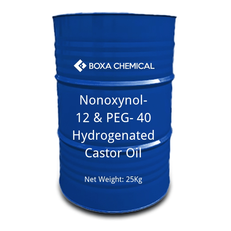 Nonoxynol-12 & PEG-40 Hydrogenated Castor Oil-cas-N